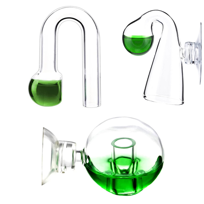 Glass Co2 Drop Checker - منتشر CO2 قطرة مدقق لحوض السمك