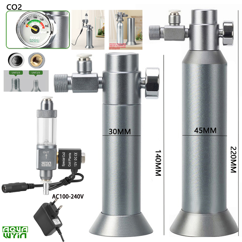 Co2 Regulator Dual Stage - لتقوم بها بنفسك حوض السمك CO2
