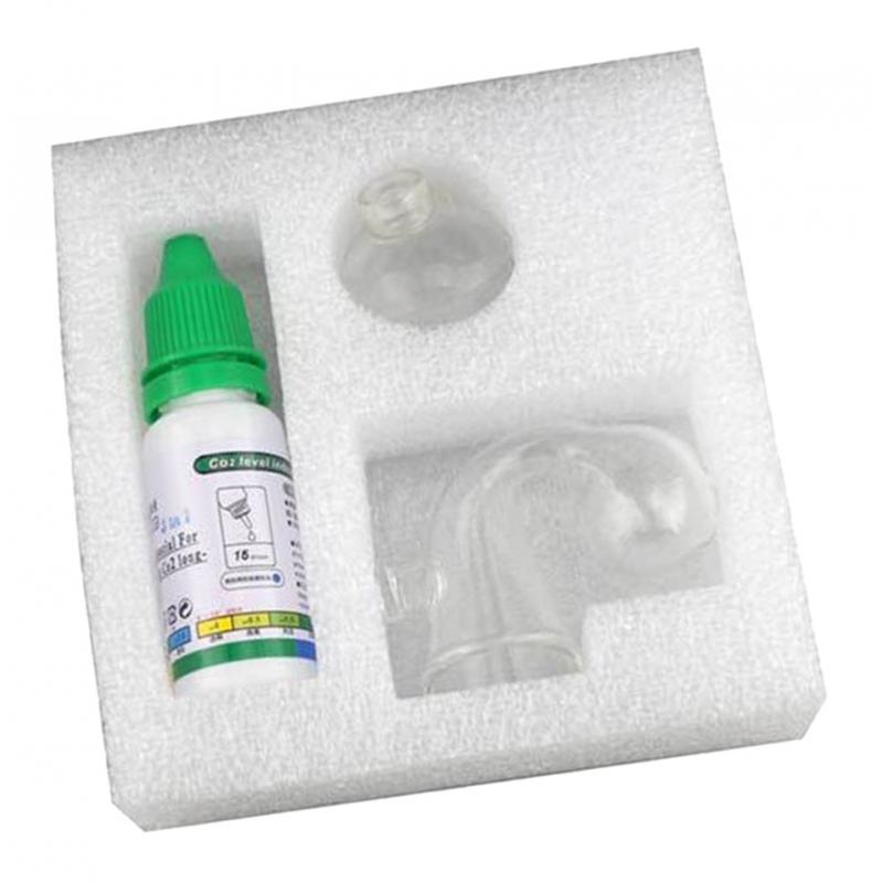 Glass Co2 Drop Checker - جهاز مراقبة ثاني أكسيد الكربون للأحواض
