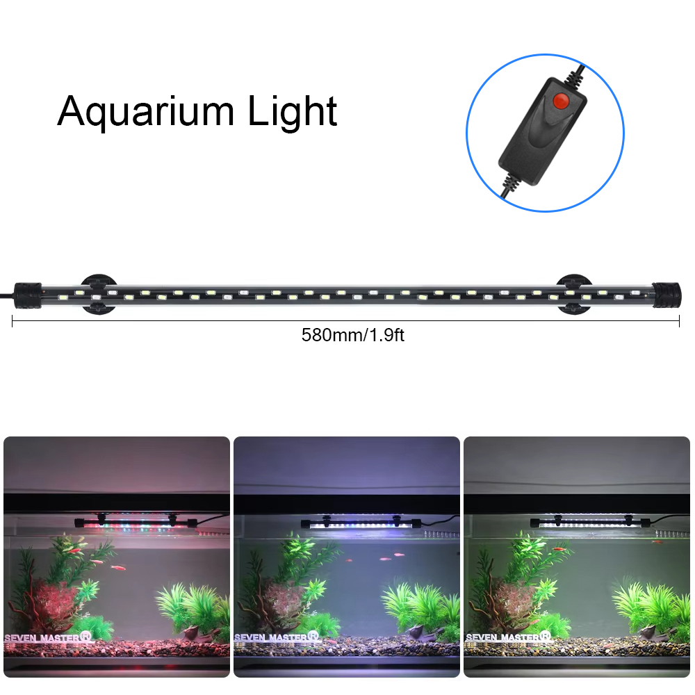 Aquarium Plant Growth - 58 سنتيمتر حوض السمك ضوء LED