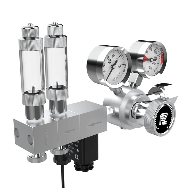 Co2 Regulator Dual Stage - Fzone برو حوض السمك CO2 منظم