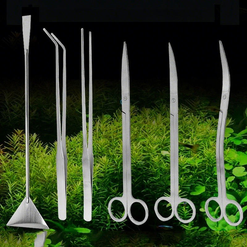 Planted Aquarium Maintenance Kit - حوض السمك مقص الملقط أداة خزان