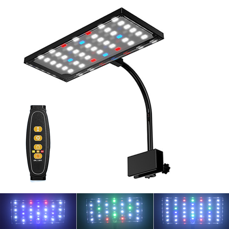 مصباح LED لحوض السمك يعمل عبر  - مراجعة Aquarium Plant Growth وسعره