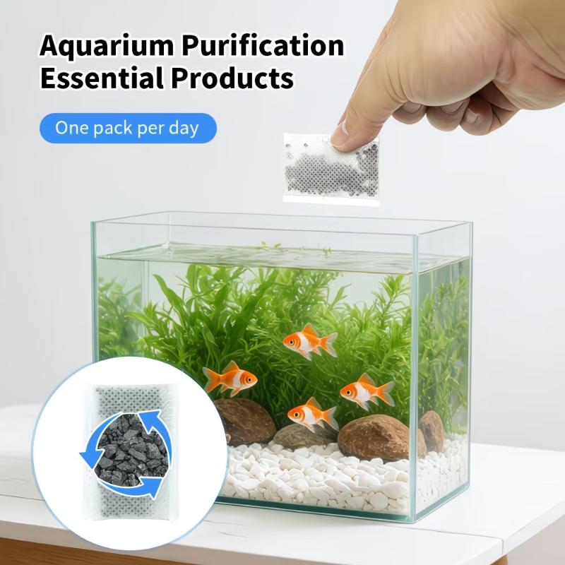 10/20/40 قطعة أكياس كربون نشط  - مراجعة Planted Aquarium Cleaning وسعره