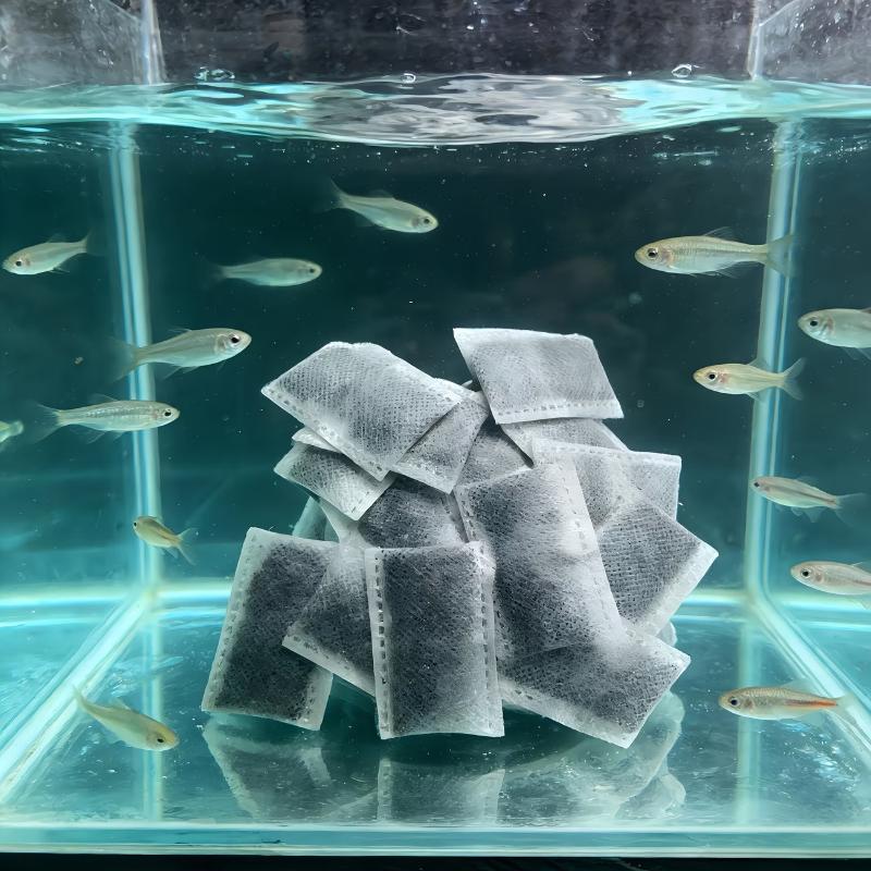 10/20/40 قطعة أكياس كربون نشط  - مراجعة Planted Aquarium Cleaning وسعره