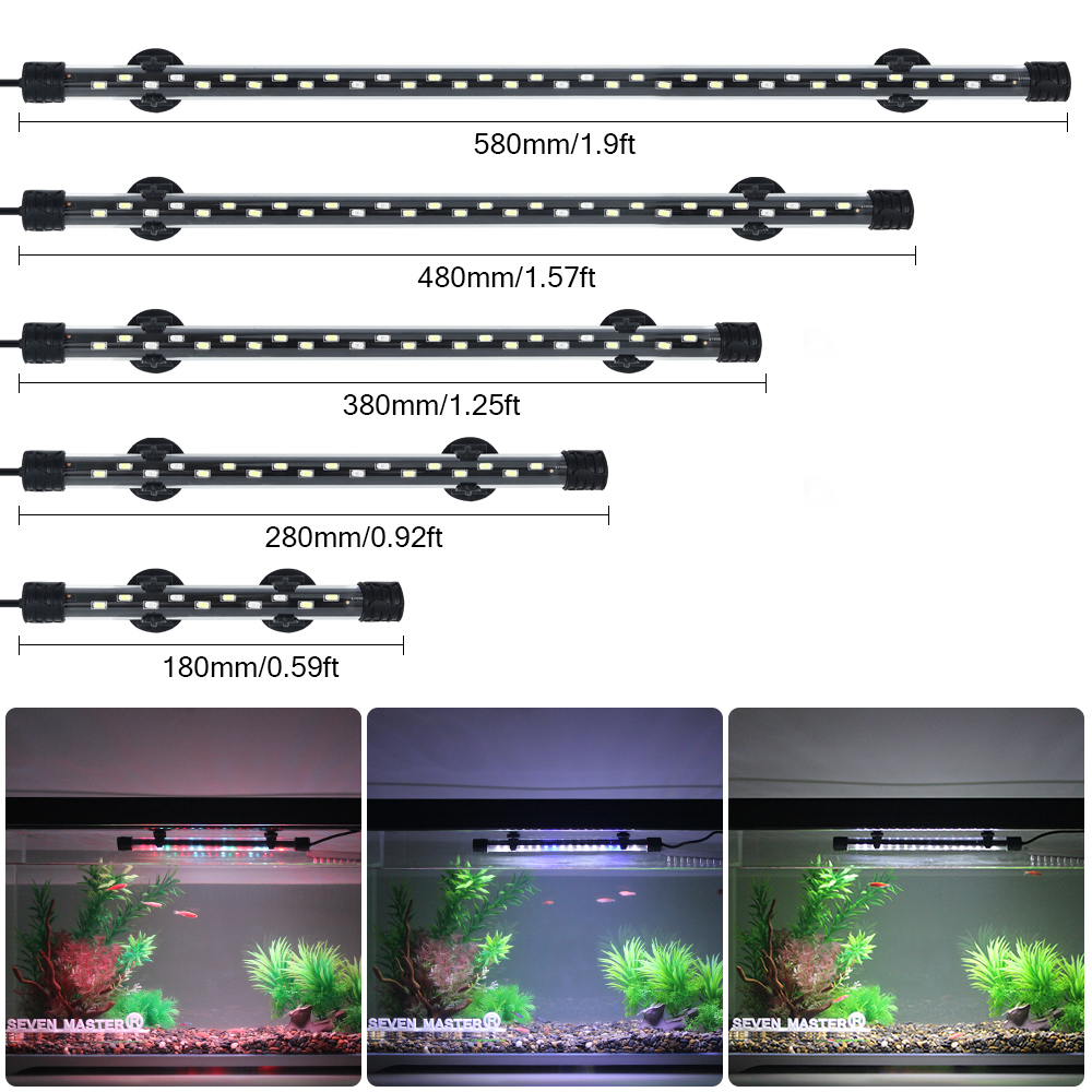 حوض السمك ضوء LED نمو النبات م - مراجعة Aquarium Plant Growth وسعره