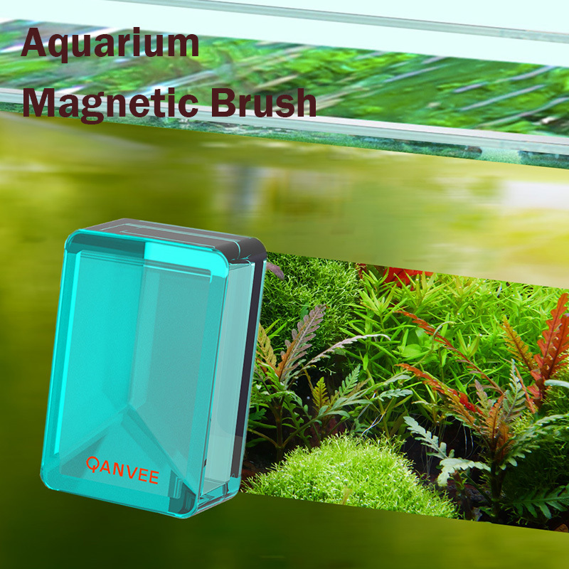 Qanvee-حوض السمك فرشاة المغناط - مراجعة Planted Aquarium Cleaning وسعره