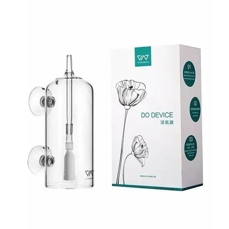 VIV Do جهاز حوض السمك اسطوانة  - مراجعة Glass Co2 Drop Checker وسعره