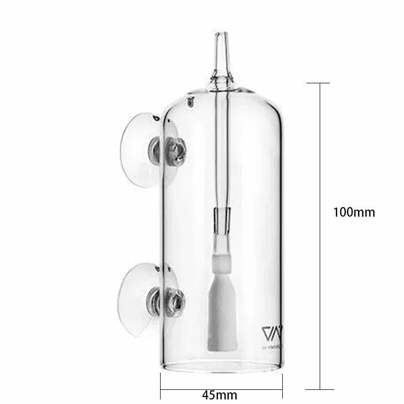 VIV Do جهاز حوض السمك اسطوانة  - مراجعة Glass Co2 Drop Checker وسعره