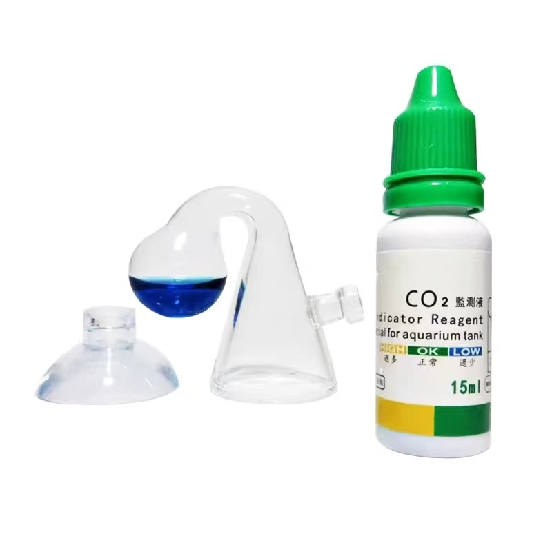 حوض السمك مؤشر ثاني أكسيد الكر - مراجعة Glass Co2 Drop Checker وسعره