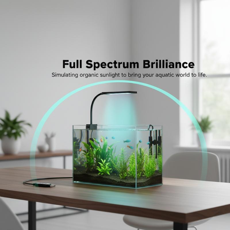 مصباح LED مرن للحوض السمكي بمن - مراجعة Aquarium Plant Growth وسعره