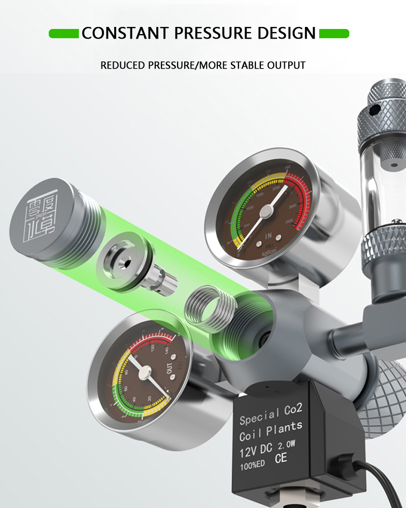 منظم ثاني أكسيد الكربون للأحوا - مراجعة Co2 Regulator Dual Stage وسعره