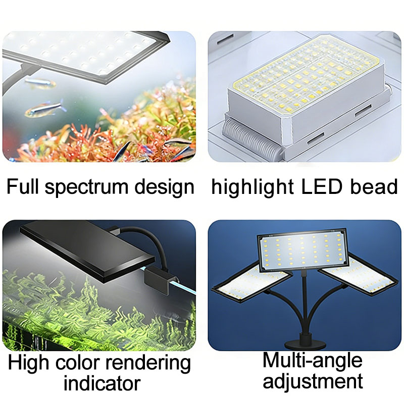 إضاءة LED كاملة الطيف لحوض الس - مراجعة Aquarium Plant Growth وسعره