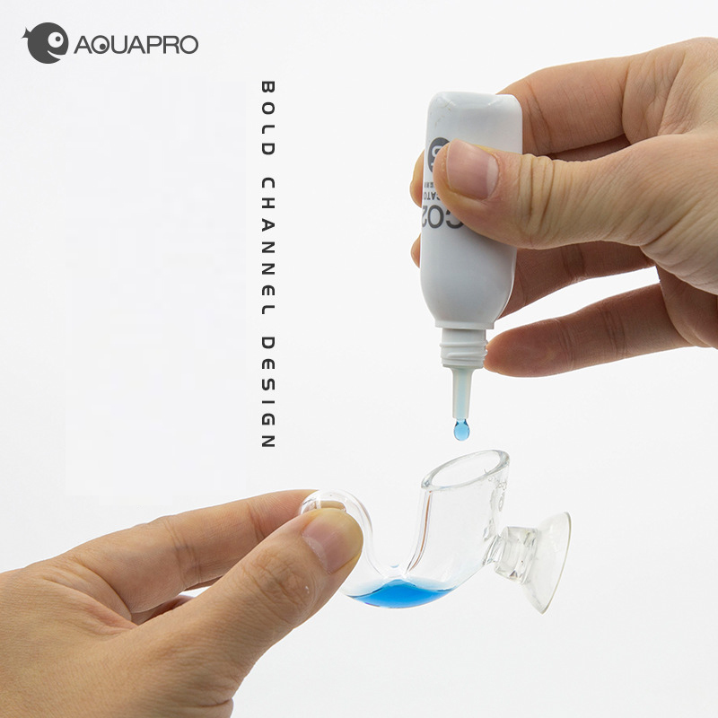 حوض السمك CO2 رصد تركيز مدقق ك - مراجعة Glass Co2 Drop Checker وسعره