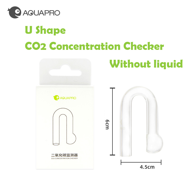 حوض السمك CO2 رصد تركيز مدقق ك - مراجعة Glass Co2 Drop Checker وسعره