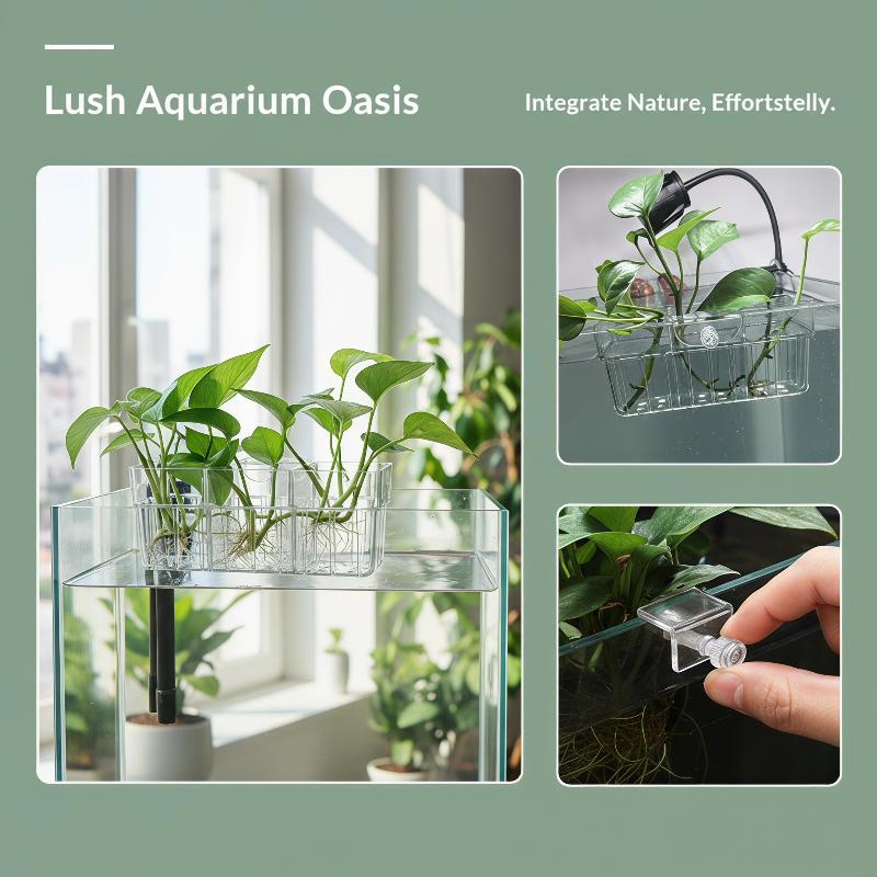 سلة زراعة مائية من الدرجة الغذ - مراجعة Aquarium Plants وسعره