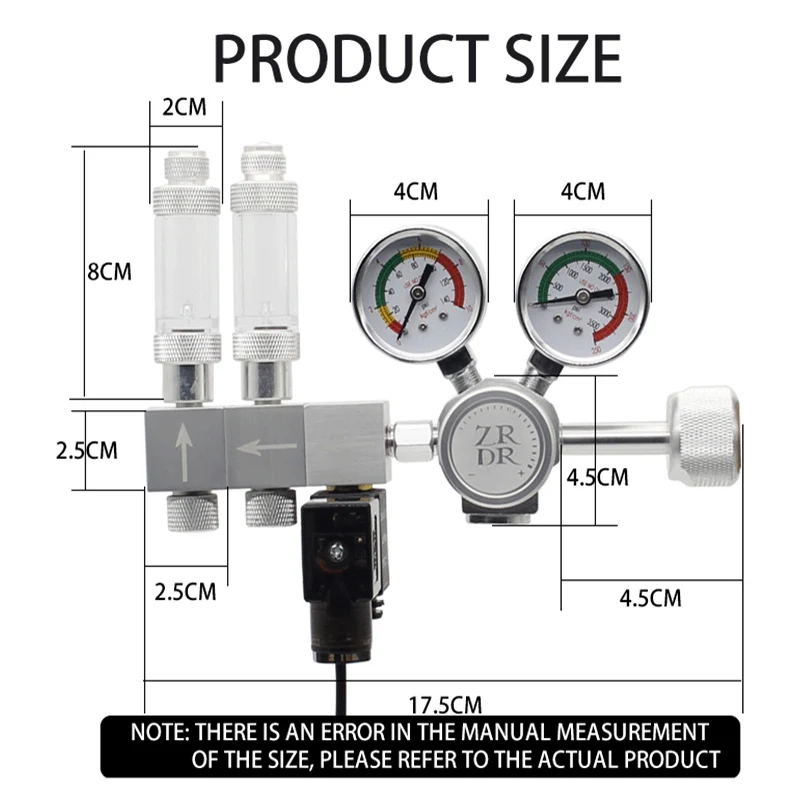 منظم ثاني أكسيد الكربون للأحوا - مراجعة Co2 Regulator Dual Stage وسعره