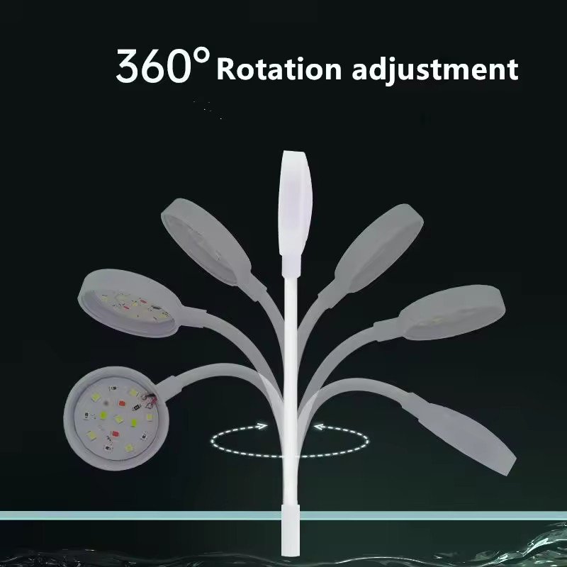 مصباح LED بمشبك USB لحوض السمك - مراجعة Aquarium Plant Growth وسعره