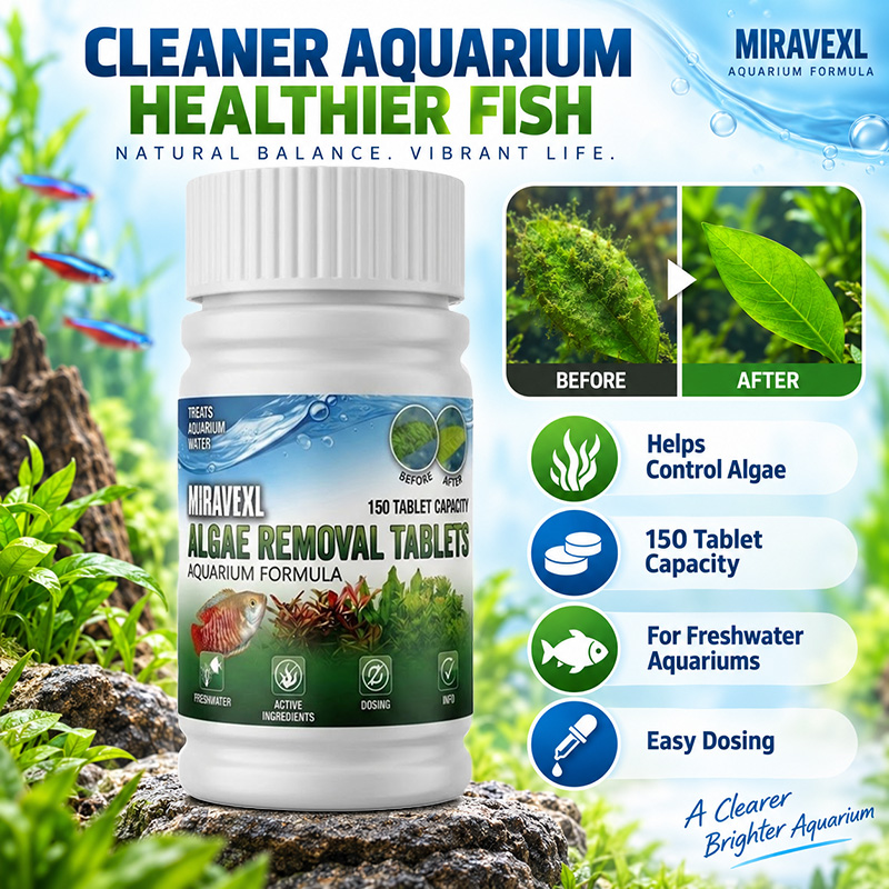 ميراڤيكس إل 150 قرصًا لإزالة ا - مراجعة Planted Aquarium Cleaning وسعره