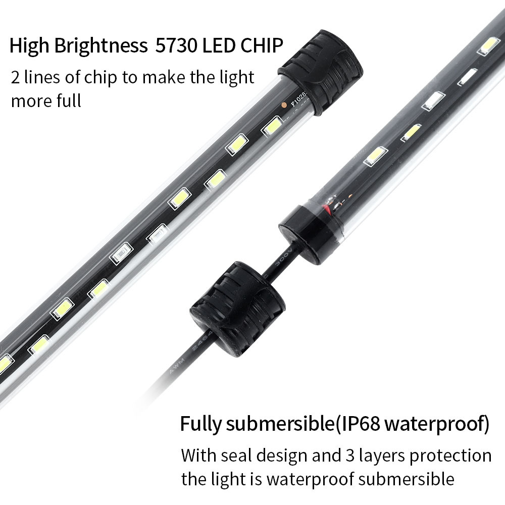90-260 فولت حوض السمك ضوء LED  - مراجعة Aquarium Plant Growth وسعره