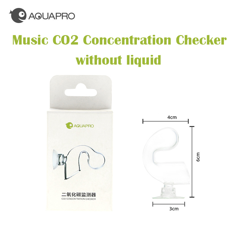 حوض السمك CO2 رصد تركيز مدقق ق - مراجعة Glass Co2 Drop Checker وسعره