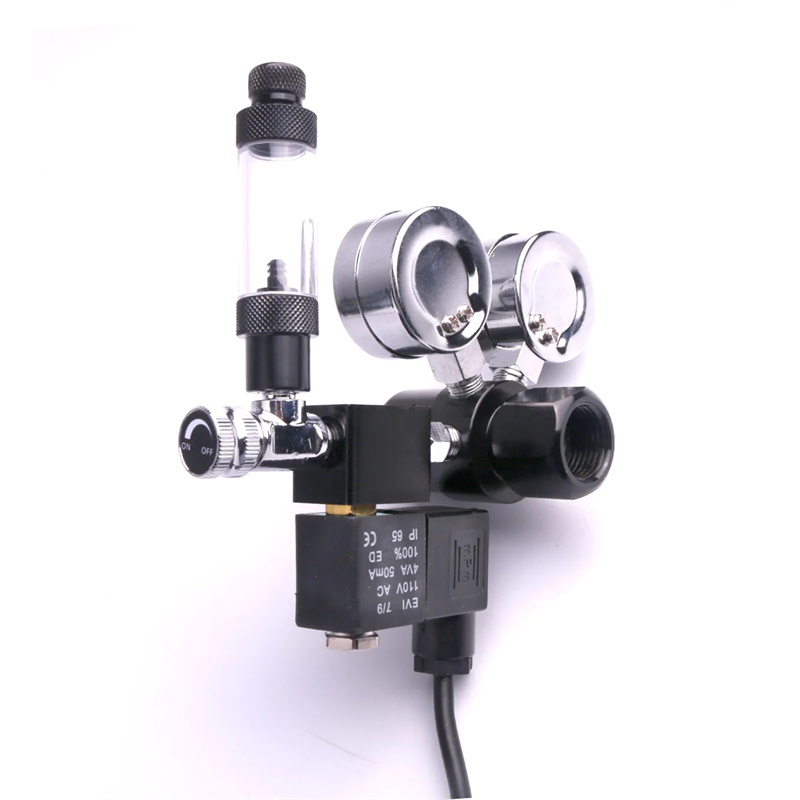 Fzone مرحلة واحدة كبيرة مقياس  - مراجعة Co2 Regulator Dual Stage وسعره