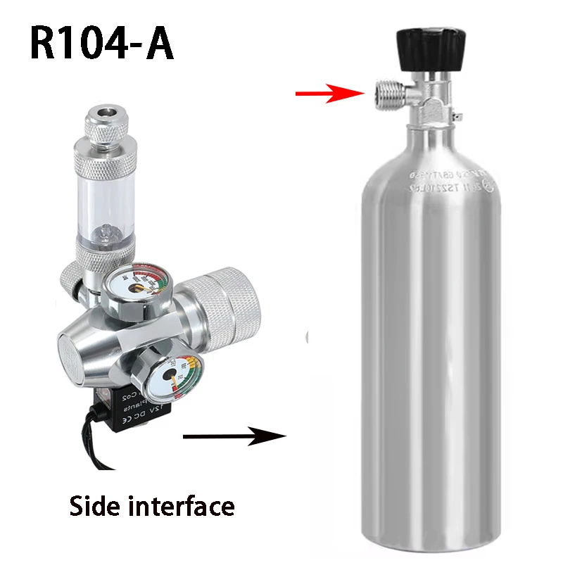 منظم ثاني أكسيد الكربون جديد ل - مراجعة Co2 Regulator Dual Stage وسعره