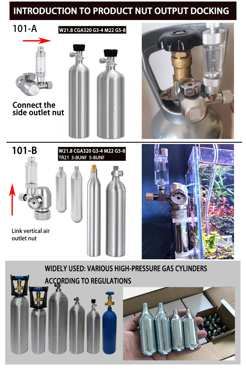 منظم ثاني أكسيد الكربون DIYCO2 - مراجعة Co2 Regulator Dual Stage وسعره